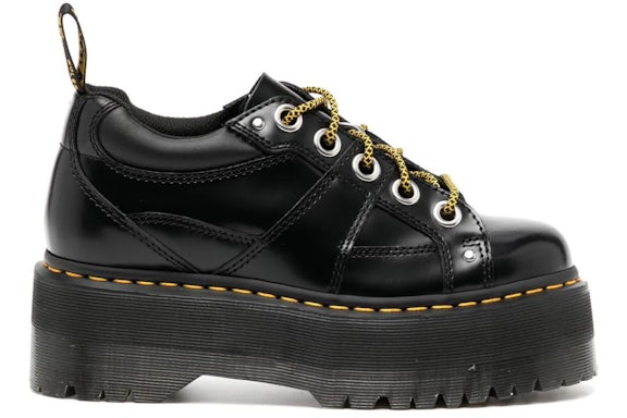 Dr. Martens 5-Eye Max Buttero Platform Black