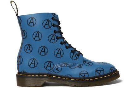 Dr. Martens 8-Eye Supreme x Undercover Anarchy Blue