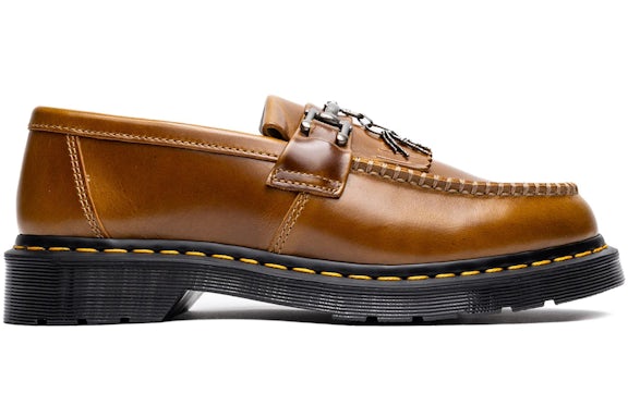 Dr. Martens Adrian Bone Snaffle Analine Loafer Mustard Brown