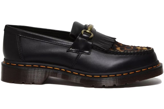 Dr. Martens Adrian Snaffle Hair On Loafer Micro Leopard