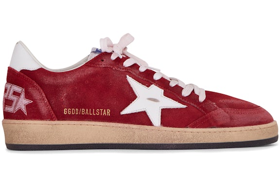 Golden Goose Ball Star Dark Red