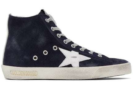 Golden Goose Francy Suede Night Blue White