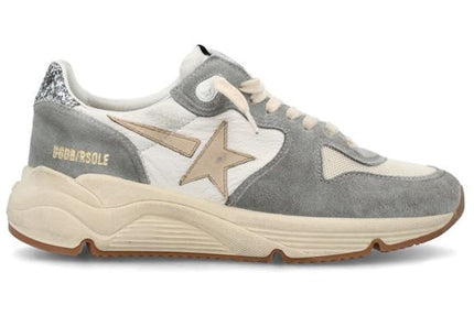 Golden Goose Running Sole Grey Cream Smoke (Women's)