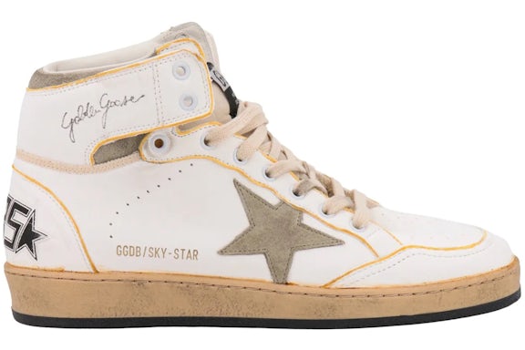 Golden Goose Sky-Star White Taupe