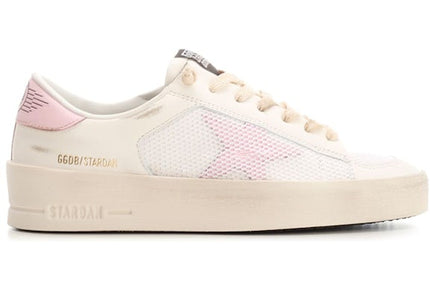 Golden Goose Stardan White Orchid Pink (Women's)