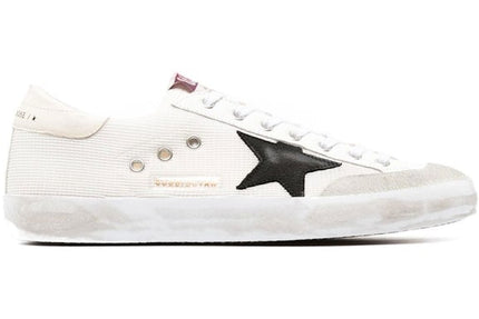 Golden Goose Super-Star Nylon White Black Beige