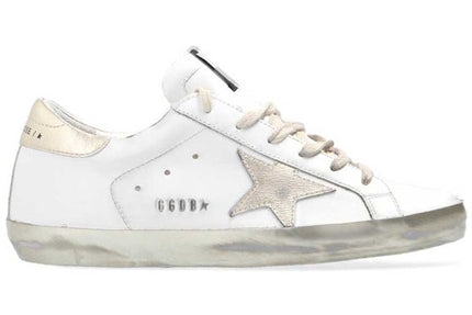 Golden Goose Super-Star White Gold Sparkle (Women's)