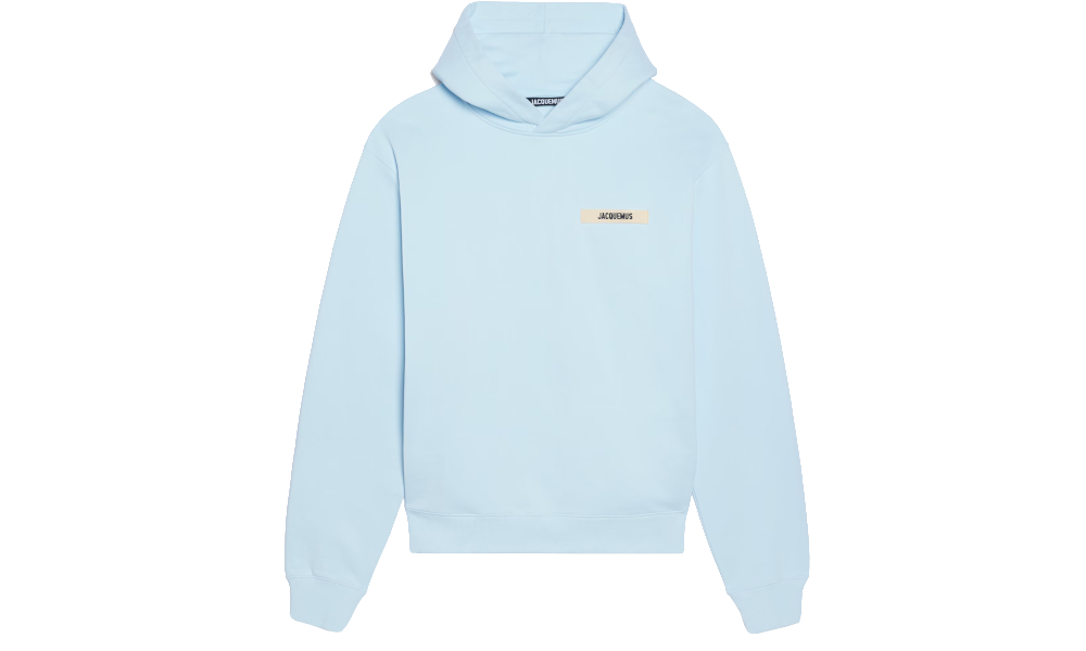 Jacquemus Le Hoodie Gros Grain Blue
