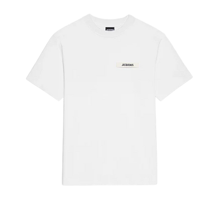 Jacquemus T-shirt Gros Grain White