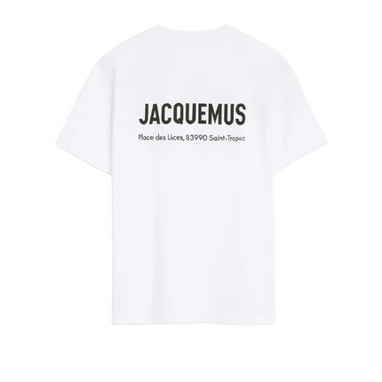 Jacquemus T-Shirt The Saint Tropez Address White