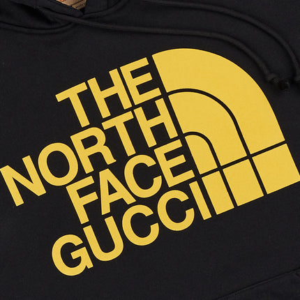 The North Face x Gucci Black Yellow Hoodie