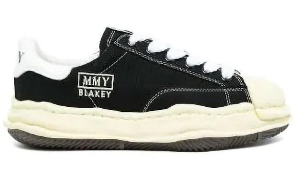 Maison Mihara Yasuhiro Blakey OG Sole Vintage Canvas Low Black