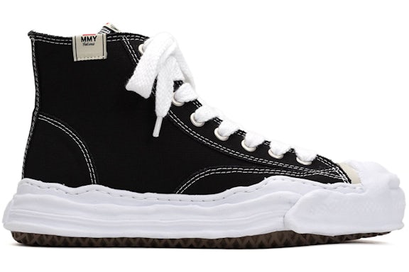 Maison Mihara Yasuhiro Hank OG Sole Canvas Hi Black White