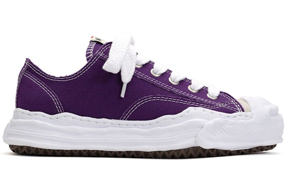 Maison Mihara Yasuhiro Hank OG Sole Canvas Low Purple