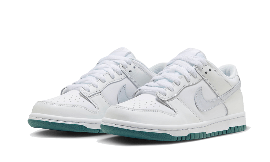 Nike Dunk Low White Grey Teal