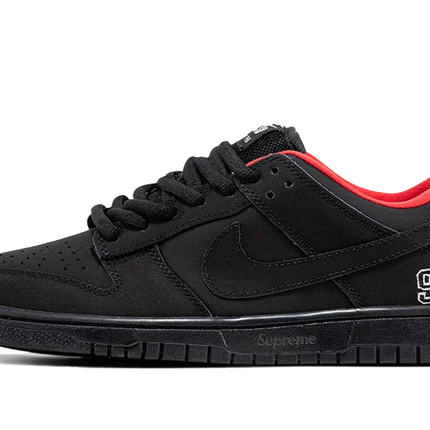 SB Dunk Low Supreme Black