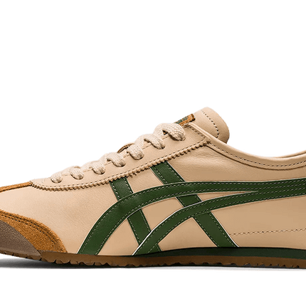 Onitsuka Tiger Mexico 66 Beige Grass Green Addict Sneakers