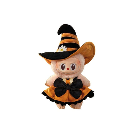 POP MART Labubu Magic of Pumpkin Mokoko Vinyl Plush Pendant