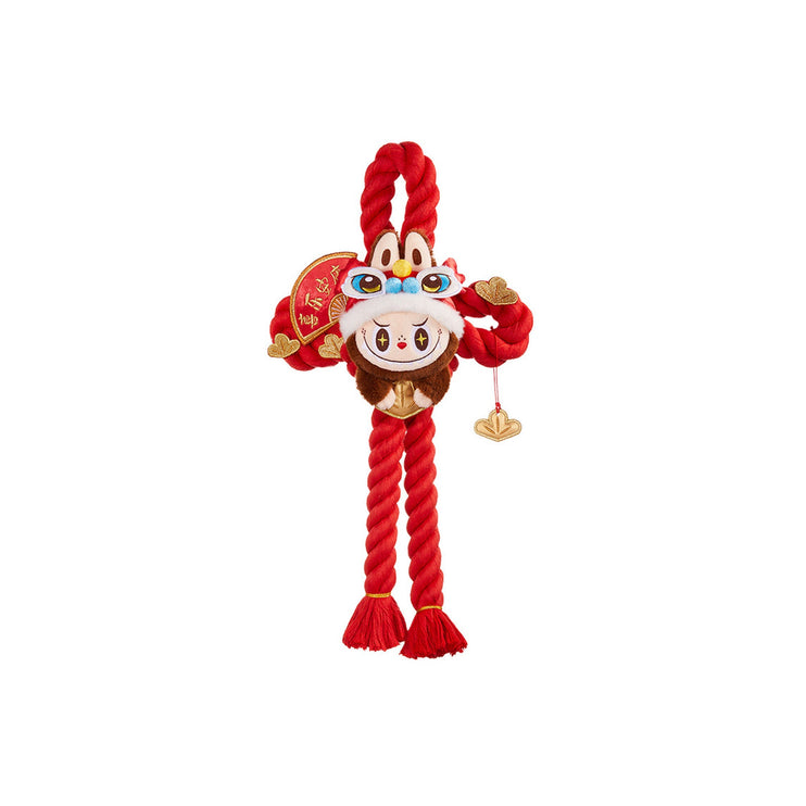 POP MART Wealthy Snake's New Year Celebration Series LABUBU Plush Door Decoration