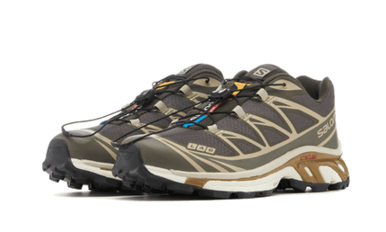 Salomon XT-6 Beluga Dull Gold