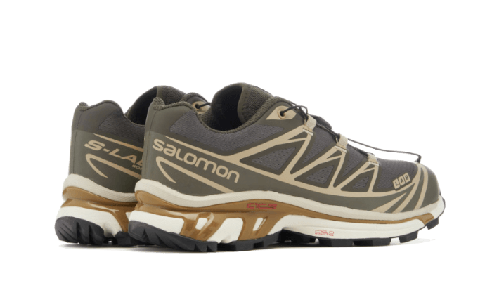 Salomon XT-6 Beluga Dull Gold