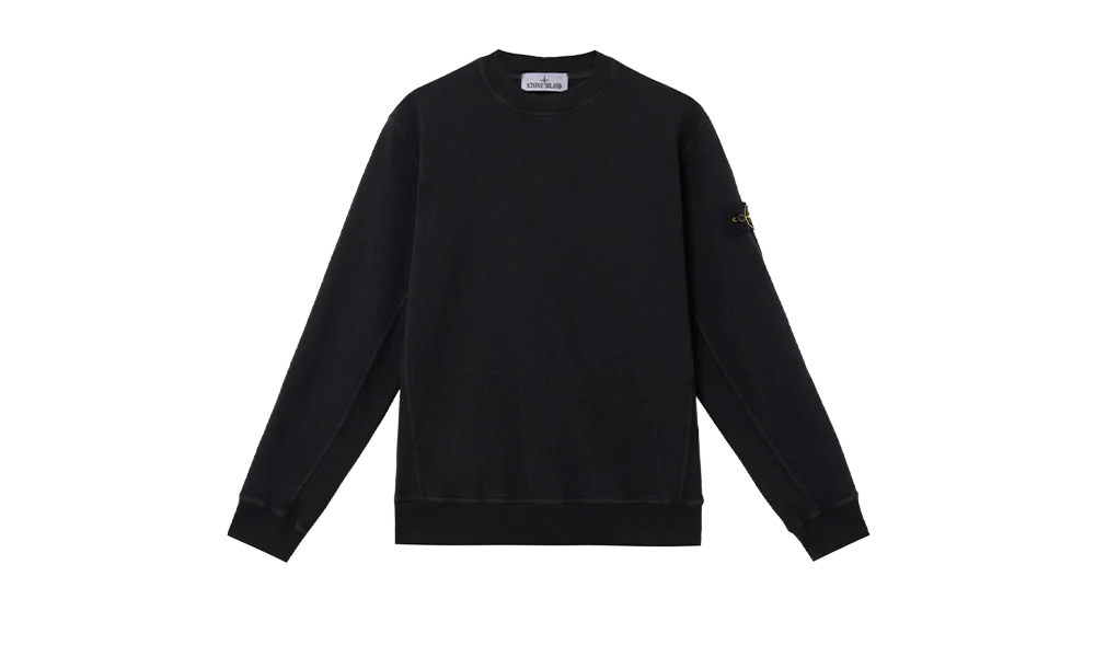 Stone Island Crewneck Old Effect Black