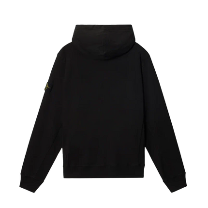 Hooded Sweatshirt Old Effect Black