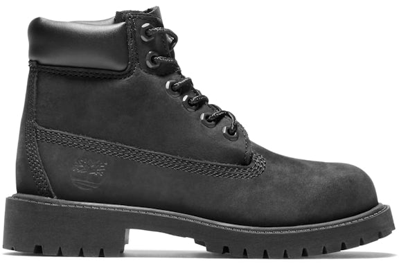 Timberland 6" Premium Boot Black Nubuck (PS)