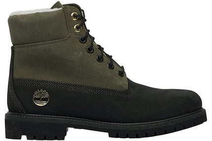 Timberland 6" Premium Boot Shearling Black Grapeleaf (GS)