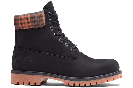 Timberland 6" Heritage Waterproof Boot Black Plaid