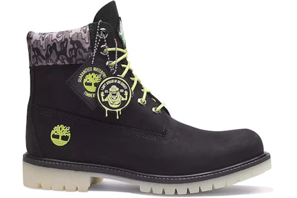 Timberland 6" Premium Waterproof Boot Ghostbusters Black