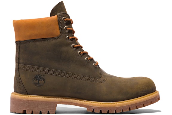 Timberland 6" Premium Waterproof Boot Olive Brown