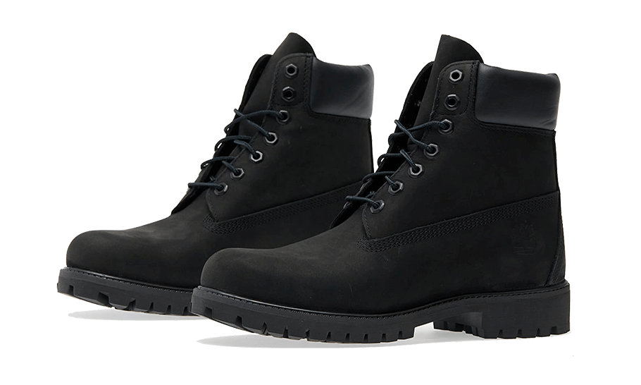 Timberland 6" Premium Waterproof Boot Black Nubuck