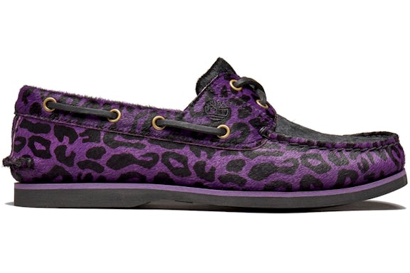 Timberland Classic Boat 2 Eye Wacko Maria Purple Leopard