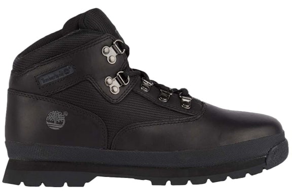 Timberland Euro Hiker Mid Lace Up Boot Black (GS)