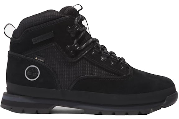 Timberland Euro Hiker Mid Lace Up Gore-Tex Black Suede