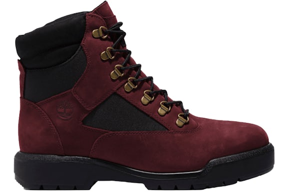 Timberland Field Boot Lace Up Waterproof Dark Port