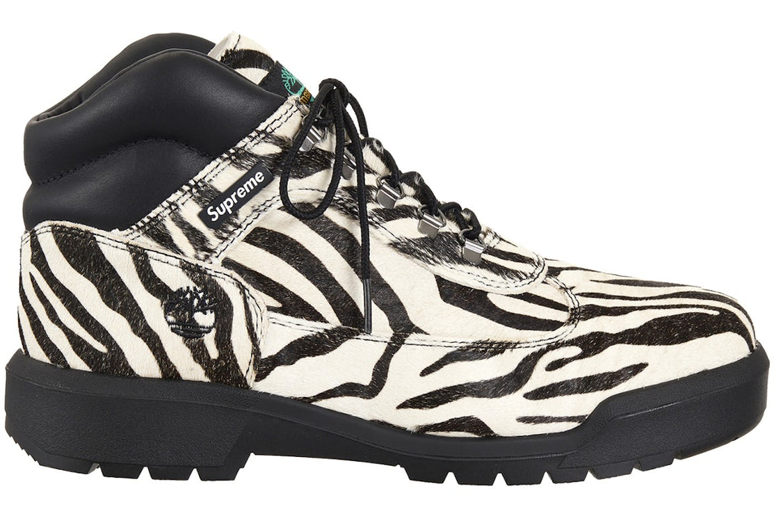 Timberland Field Boot Mid Lace Up Supreme Zebra