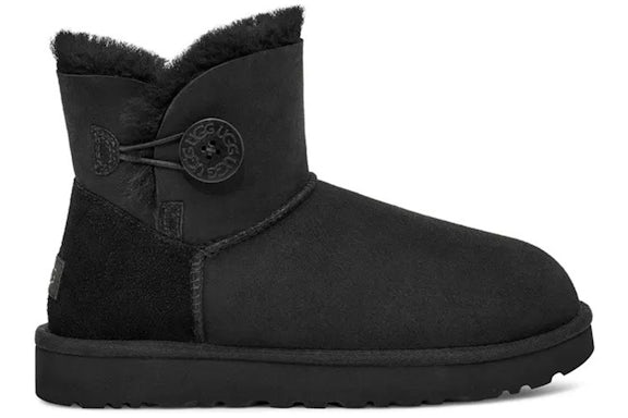 UGG Mini Bailey Button Boot Black (Women's)