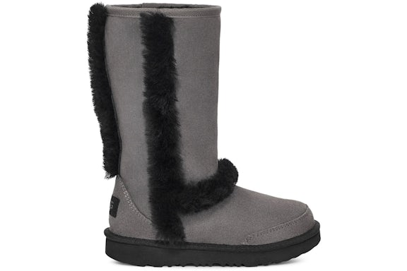 UGG Sunburst Tall Boot Grey Black (Kids)