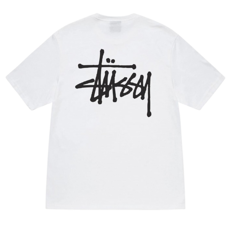 Stussy T Shirt Basics White