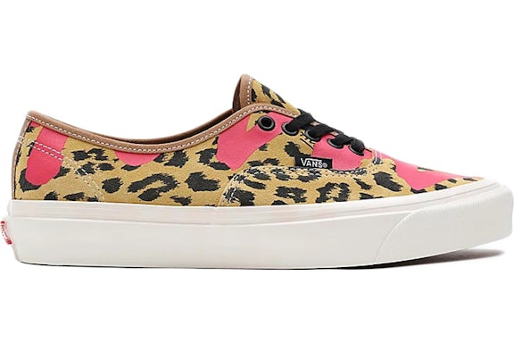 Vans Authentic 44 DX Alva Skates Leopard