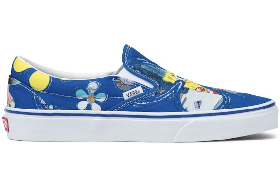 Vans Classic Slip-On Spong eBob Squa rePants Aloha