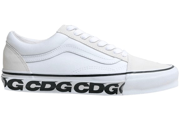 Vans Old Skool Commes des Garcons White