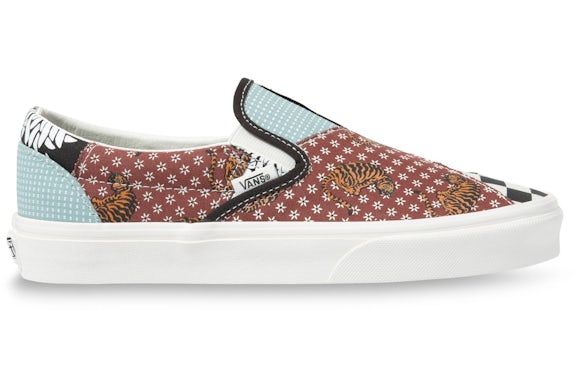 Vans Slip-On Tiger Patchwork