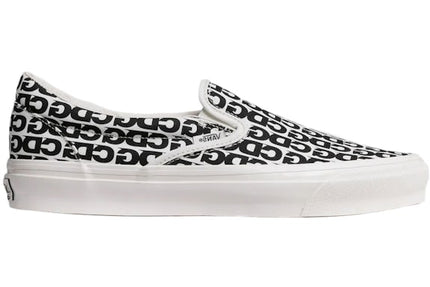 Vans Vault Slip-On LXComme des Garcons White Black