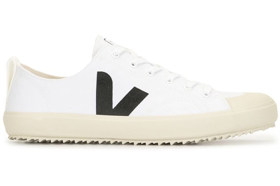 Veja Nova Low Canvas White Black