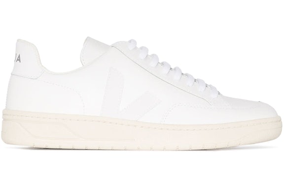 Veja V-12 Leather Full White