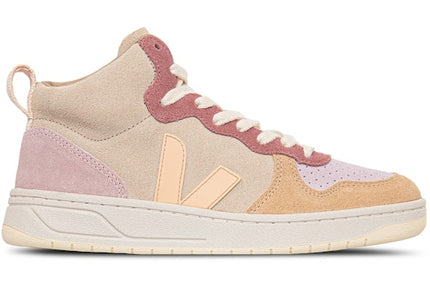 Veja V-15 Suede Multico Peach (Women's)