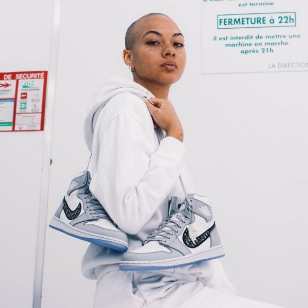 Air Jordan High Dior Addict Sneakers - Main Image